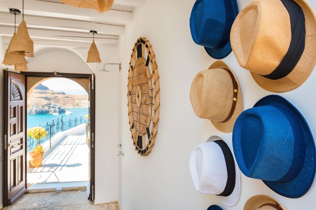 Lindos Shore Summer House With Jacuzzi And Sea View !!! Ngoại thất bức ảnh