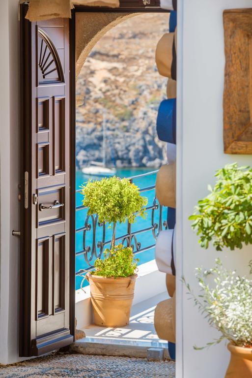 Lindos Shore Summer House With Jacuzzi And Sea View !!! Ngoại thất bức ảnh